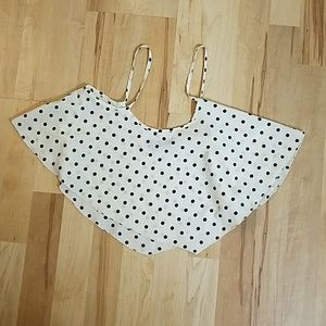 Fun Polka Dot Crop Top